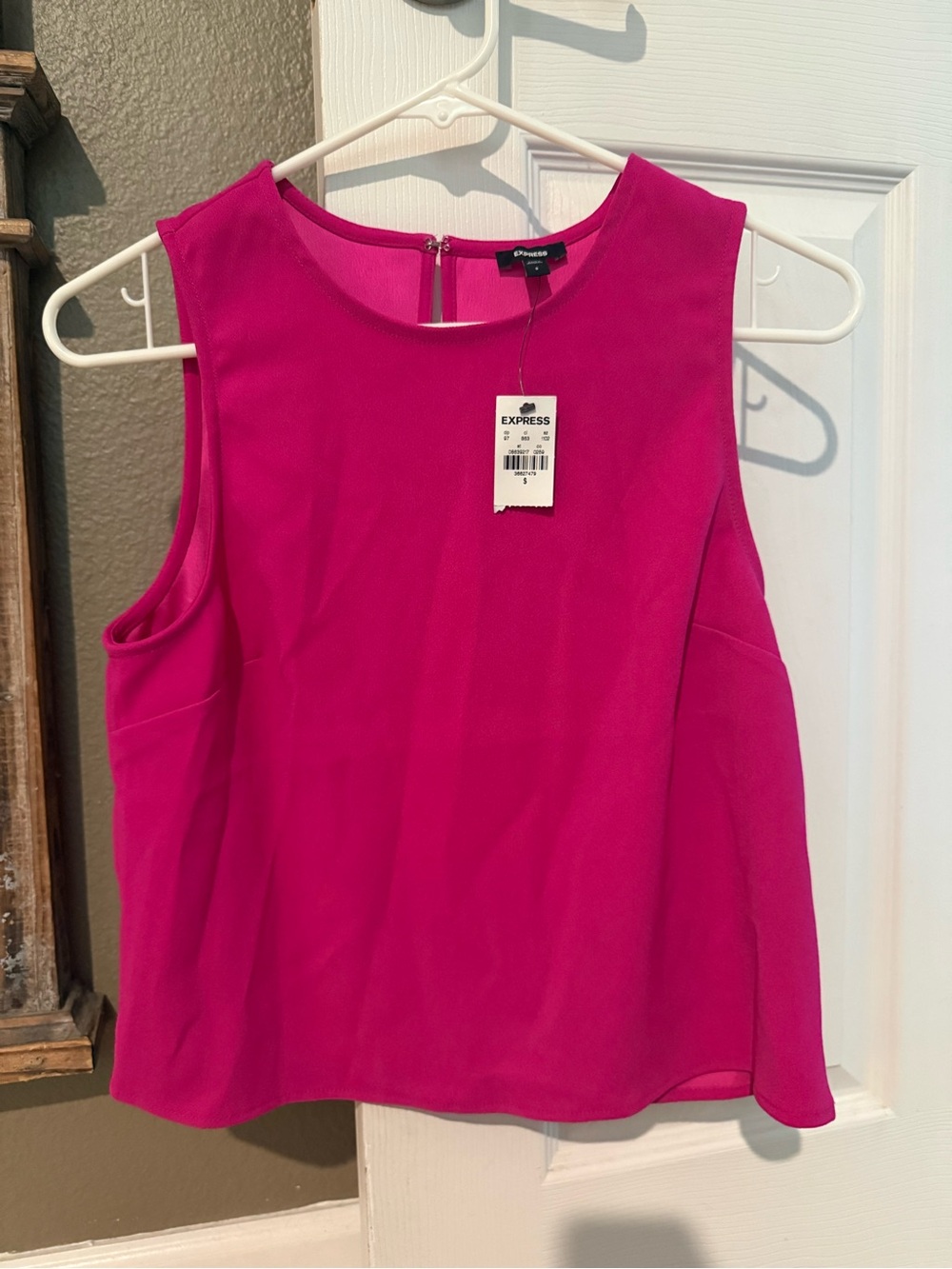 Express Fuchsia Sleeveless Top - NWT